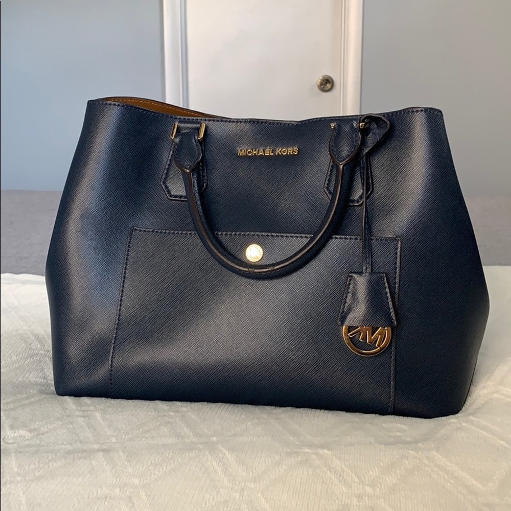 Michael Kors Purse - Navy Blue